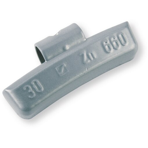 Masse d'équilibrage zinc type 660 5 g